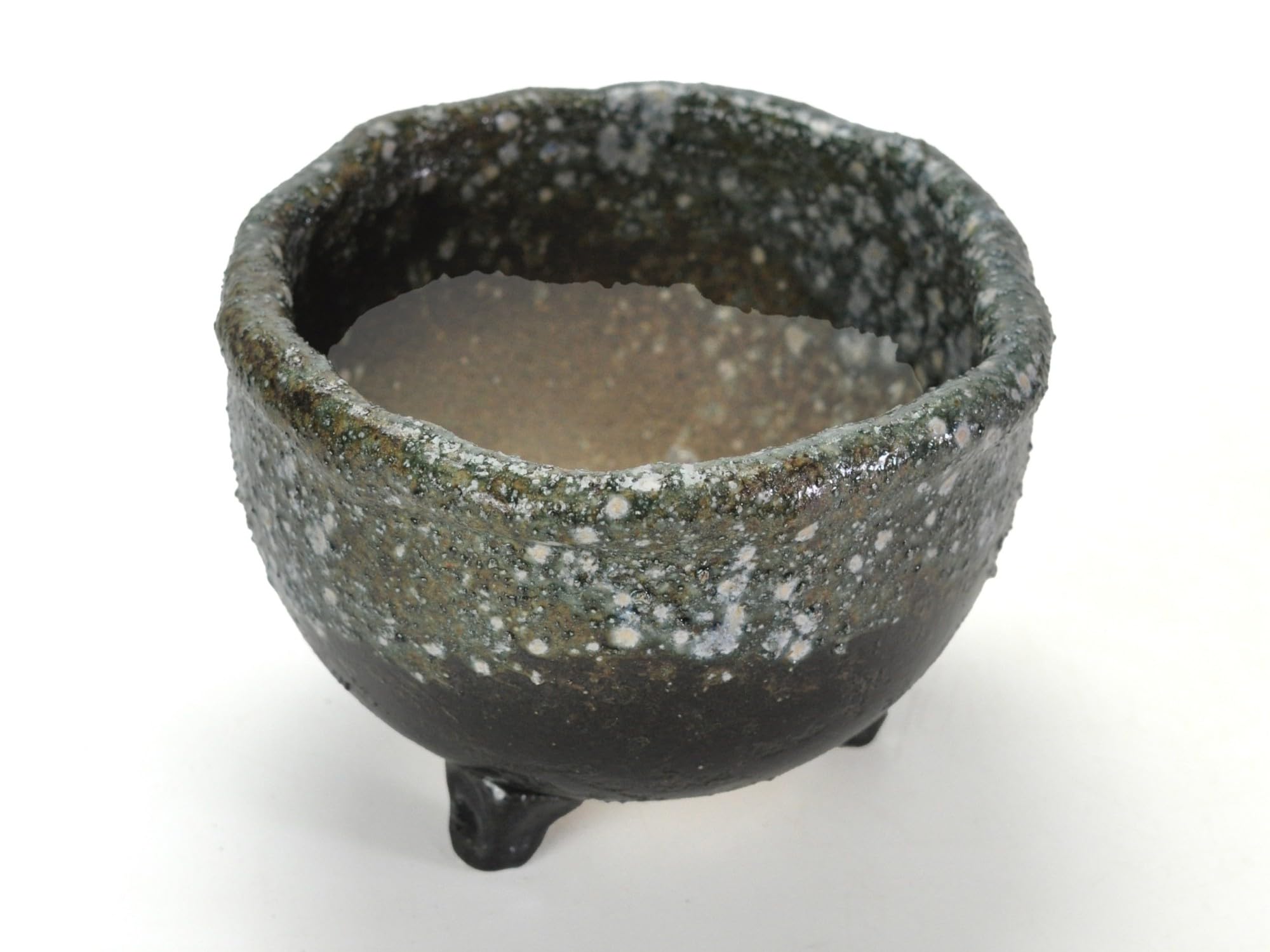 521.香山 窯変荞麦釉丸鉢 盆栽鉢 植木鉢 6.8*4cm 521.香山 窯変荞麦釉丸鉢 盆栽鉢 植木鉢 6.8*4cm 美濃焼